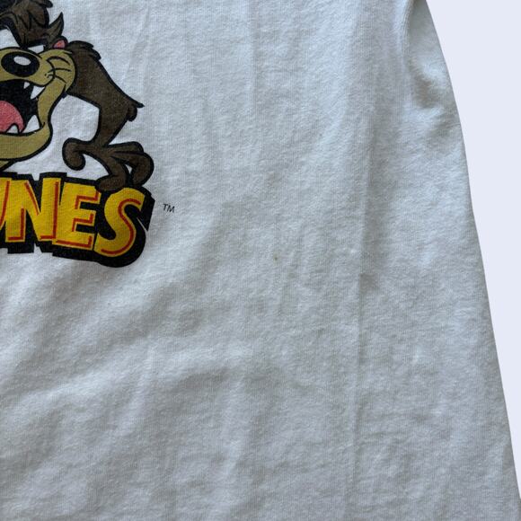 Looney Tunes Characters Graphic Tee Delta Pro Weight White L 100% Cotton - Picture 7 of 7